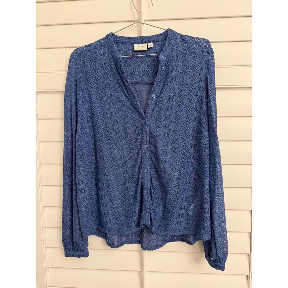 VILA lace Long sleeve shirt size L